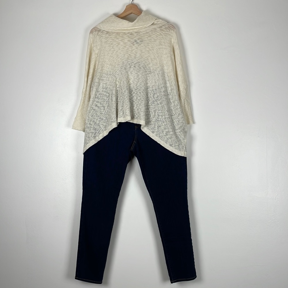 Michael Kors skinny ankle 4 pocket women's blue jeans Size 8